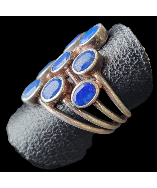 Bague Lapis-lazuli Argent 925 Taille 56