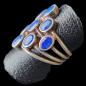 Bague Lapis-lazuli Argent 925 Taille 56