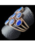 Bague Lapis-lazuli Argent 925 Taille 56