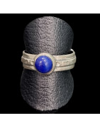 Bague Lapis-lazuli Argent 925 Taille 65