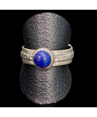 Bague Lapis-lazuli Argent 925 Taille 65