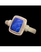Bague Lapis-lazuli Argent 925 Taille 54