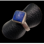 Bague Lapis-lazuli Argent 925 Taille 57