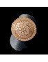 Bague Zirconium Bronze plaqué or Taille 55