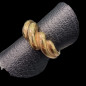 Bague Bronze plaqué or Taille 52