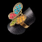 Bague Zirconium Fantaisie Papillon Taille 57+