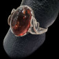 Bague Ambre baltique Argent 925 Taille 57