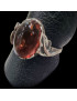 Bague Ambre baltique Argent 925 Taille 57