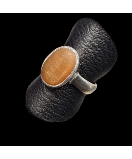 Bague Pierre de soleil Argent 925 Taille 55