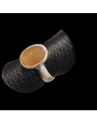 Bague Pierre de soleil Argent 925 Taille 55