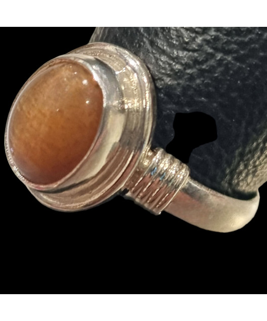 Bague Pierre de soleil Argent 925 Taille 57