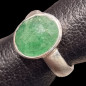Bague Emeraude Argent 925 Taille 55
