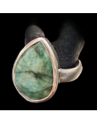 Bague Emeraude Argent 925
