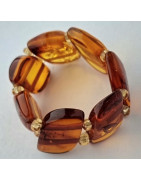 Bague Ambre baltique 51+