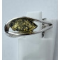 Bague Ambre végétal Argent 925 Taille 52