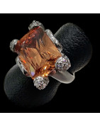 Bague Zirconium Argent 925 Taille 58