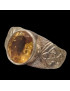 Bague Citrine Naturelle Argent 925 Taille 59
