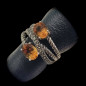 Bague Citrine naturelle Argent 925 Taille 54