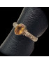 Bague Citrine naturelle Argent 925 Taille 53