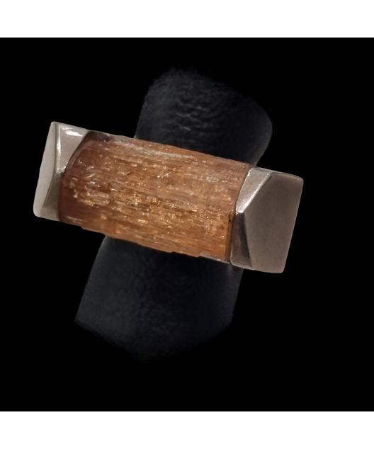 Bague Topaze impériale Argent 925 Taille 52