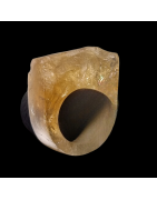 Bague Citrine naturelle Taille 51