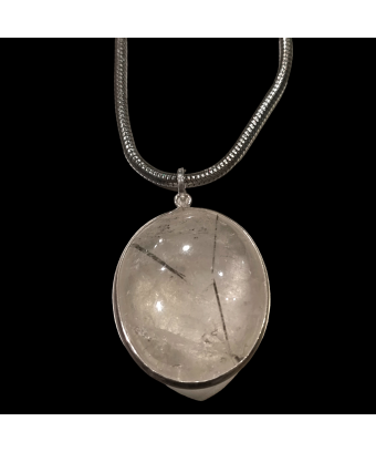 Pendentif Quartz rutile...