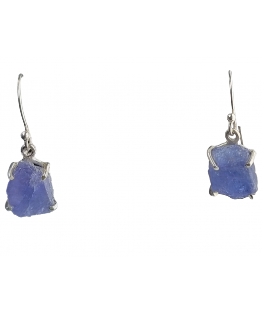 Boucles Tanzanite Argent 925