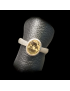 Bague Béryl Héliodore Argent 925 Taille 54