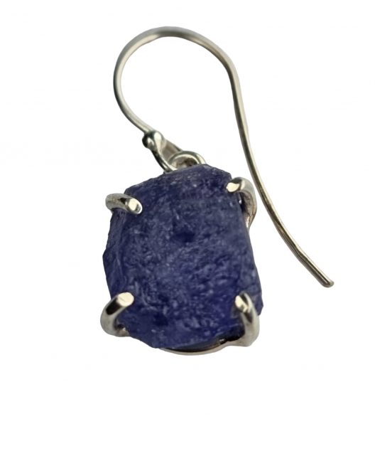 Boucles Tanzanite Argent 925