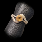 Bague Citrine naturelle Argent 925 Taille 52