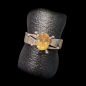 Bague Citrine naturelle Argent 925 Taille 60
