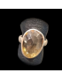 Bague Citrine Naturelle Argent 925 Taille 60