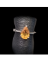 Bague Citrine naturelle Argent 925 Taille 54