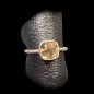 Bague Citrine naturelle Argent 925 Taille 54