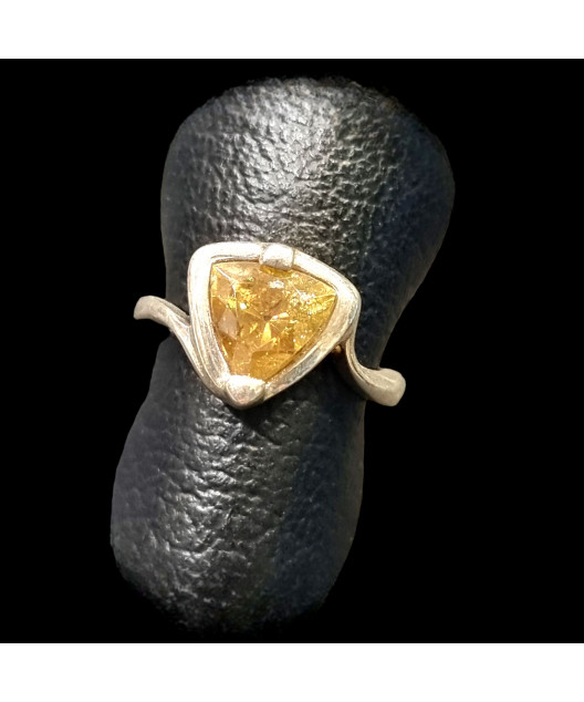 Bague Sphène Argent 925 Taille 54