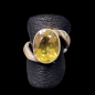 Bague Quartz vert  925 Argent 925 Taille 59