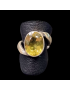 Bague Quartz Vert  925 Argent 925 Taille 59