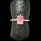 Bague Tourmaline rose Argent 925 Taille 54