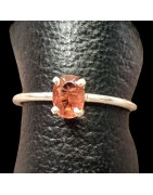 Bague Tourmaline rose Argent 925