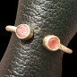 Bague Tourmaline rose Argent 925 Taille 54
