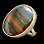Bague Œil de fer Argent 925 Taille 54