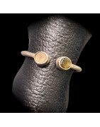 Bague Tourmaline Iolite Argent 925 Taille 53