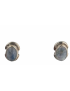 Boucles Pierre de lune sertie Argent 925