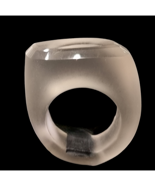 Bague Cristal de roche Taille 60