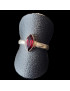 Bague Grenat Argent 925 Taille 56