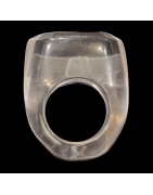 Bague Cristal de roche Taille 57