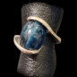 Bague Tourmaline Œil de chat Argent 925 Taille 51