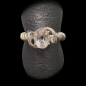 Bague Cristal de roche Argent 925 Taille 58