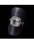 Bague Cristal de roche Argent 925 Taille 56