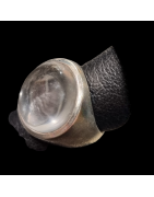 Bague Cristal de roche Argent 925 Taille 55